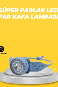 Kampçı Kafa Lambası Su Geçirmez Çok Modlu LED