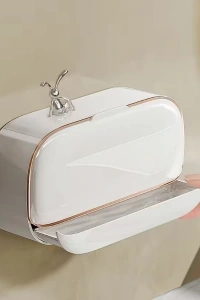 Kapaklı Ve Drenaj Bölmeli Duvara Monte Sabunluk