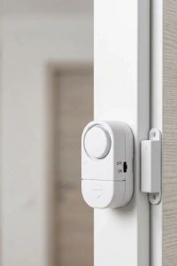 Kapı Pencere Alarmı Manyetik Sensörlü 90 dB Güçlü Sesli Güvenlik Alarm Sistemi