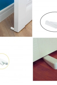 Kapı Stoperi - Kapı Altı Stoperi - Beyaz 2 Adet