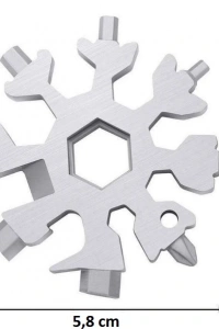 Kar Tanesi Çok Amaçlı Anahtarlık Açacak