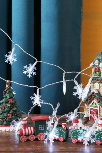 Kar Tanesi Tasarımlı 20 LED USB Aydınlatma