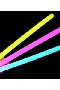 Karanlıkta Parlayan Fosforlu Glow Stick Kalın Çubuk 30 cm 1 Adet