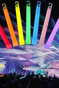 Karanlıkta Yanan Asılabilir ip Aparatlı Glow Stick Lamba Seti 15cm