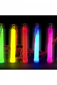 Karanlıkta Yanan Asılabilir ip Aparatlı Glow Stick Lamba Seti 15cm