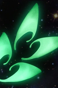 Karanlıkta Yanan Fosforlu Lateks Elf Kulağı 1 Çift