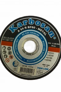 Karbosan 115X1,0X22 Thinline Metal Kesici