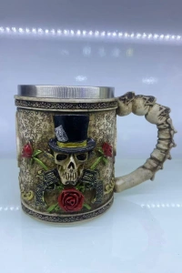 Kareas Çelik Kupa Bardak Kod 220099