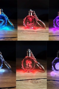 Karışık Modellerde Kristal Işıklı Anahtarlık