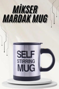 Karıştırıcı Özellikli Mikser Kupa Bardak Termos Bardak