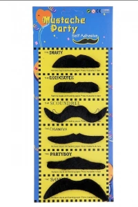 Karnaval Kostüm Partisi Bıyığı 6 Model 6 Adet