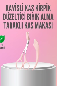 Kaş ve Kirpik Şekillendirme İçin Yüz Bakım Makası