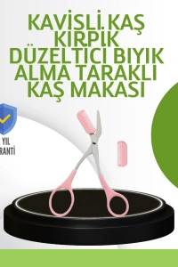 Kaş ve Kirpik Şekillendirme İçin Yüz Bakım Makası