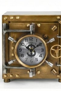 Kasa Tasarımlı Masaüstü Saat