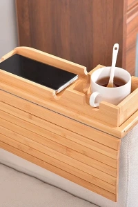 Katlanabilir Ahşap Kanepe Tepsisi