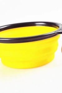 Katlanabilir Kedi Köpek Mama-Su Kabı