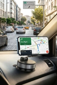 Katlanabilir Manyetik Telefon Tutucu Araç Konsol Telefon Standı
