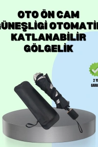 Katlanabilir Oto Güneşlik - 125x65 cm