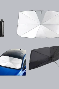 Katlanabilir Oto Güneşlik - 125x65 cm