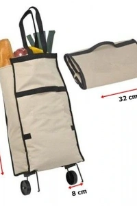 Katlanabilir Pazar Arabası