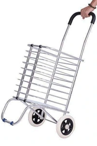 Katlanabilir Taşınabilir Alışveriş ve Taşıma  Arabası
