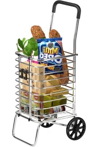 Katlanabilir Taşınabilir Alışveriş ve Taşıma  Arabası