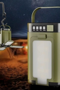 Katlanabilir Yonca LED Projektör Kamp Lambası