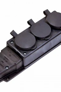 Kauçuk 220V Uzatma 3lü Priz