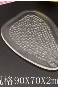 Kaydırmaz Topuklu Ayakkabı Tabanlığı Şeffaf 17GR