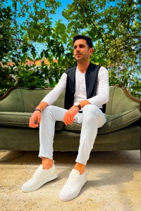 KB-101 Kuback Beyaz Triko Bağcıklı Günlük Erkek Ayakkabı