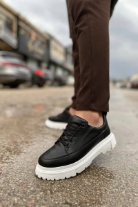 KB-702 Kuback Siyah Cilt Günlük Erkek Ayakkabı