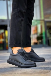 KB-DX46 Kuback Kömür Deri  Günlük Erkek Ayakkabı