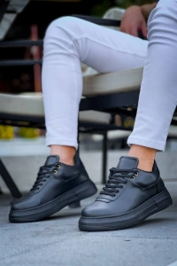 KB-X20 Kuback Kömür Cilt  Günlük Erkek Ayakkabı