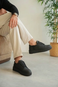 KB-X516 Kuback Kömür Cilt Günlük Erkek Ayakkabı