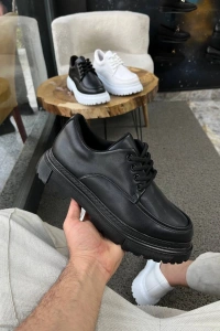 KB-X6 Kuback Kömür Cilt Günlük Erkek Ayakkabı