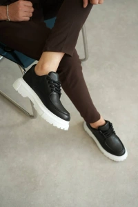 KB-X6 Kuback Siyah Cilt Günlük Erkek Ayakkabı