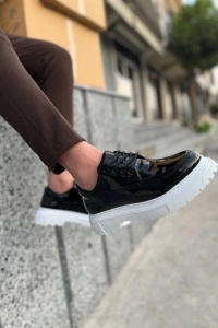 KB-X6 Kuback Siyah Rugan Günlük Erkek Ayakkabı