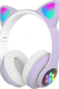 Kedi Figürlü Bluetooth Kulaklık