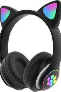 Kedi Figürlü Bluetooth Kulaklık