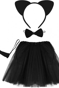 Kedi Kostüm Seti - Çocuk Boy