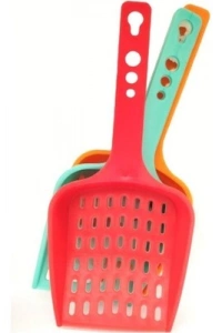 Kedi Kumu Küreği Elekli Temizleme Küreği