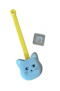 Kedi Tasarımlı Ergonomik Tuvalet Fırçası