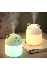 Kedi Tasarımlı Hava Nemlendirici