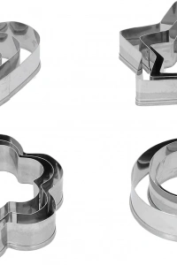 Kek Kalıbı - Bisküvi Kalıbı - Fondan Kalıbı 12 Adet