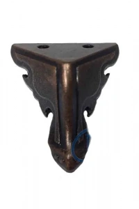 Kelebek Ahşap, Sunta Sandık Ayağı, Kutu Ayak 3,5 cm - Eskitme