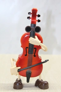 Keman Müzik Kutusu Eğlenceli Tasarım