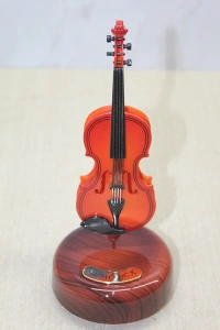 Keman Müzik Kutusu Model 1