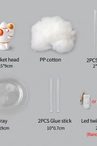 Kendin Yap Uçan Astronot Tasarımlı Gece Lambası