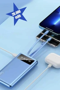 Kendinden Kablolu 20.000 mAh Powerbank
