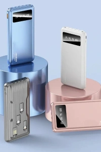 Kendinden Kablolu 20.000 mAh Powerbank